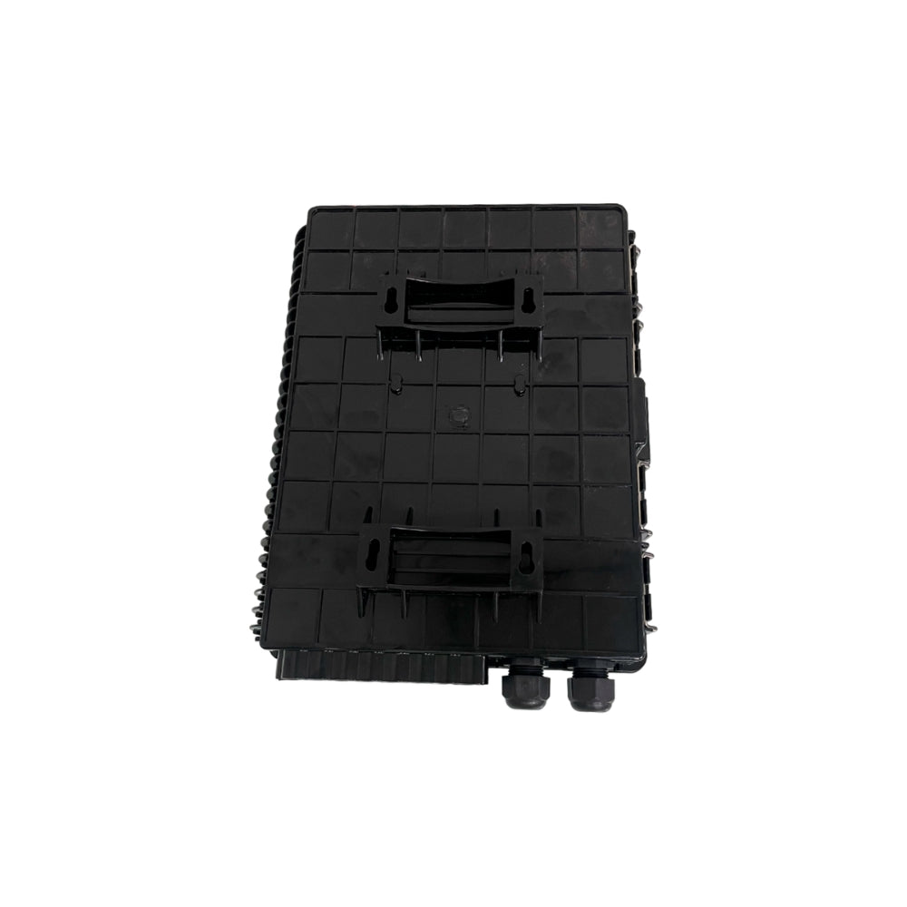Caja de Distribucion Dimax de Fibra Optica FTTH de 16 Puertos LC u 8 Puertos SC FC IP65 color Negro C729
