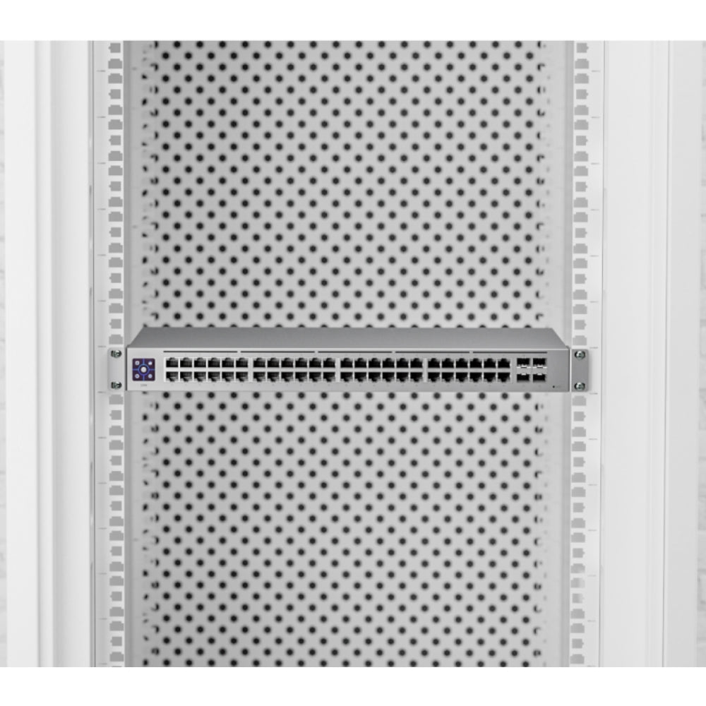 Switch Ubiquiti Unifi 48 Puertos Gigabit 4xSFP Switching 52Gbps Capa 2 Rackeable UB-USW-24-POE
