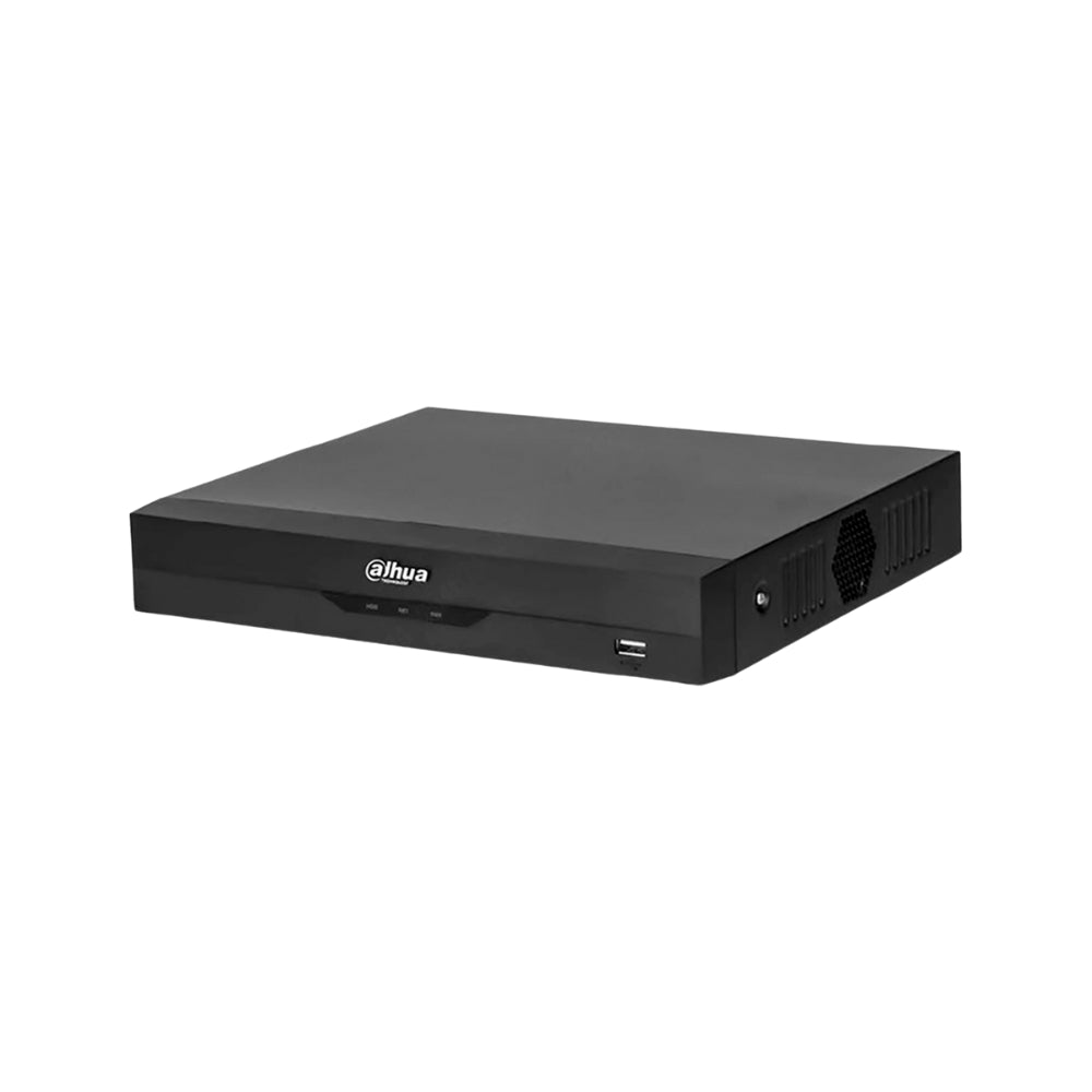 Grabador Dahua Pentahibrido de 16 Canales 4K Wizsense hasta 32ch IP max 12MP H.265+ H.265 4xHDD hasta 16TB 2xHDMI 1xVGA 3xUSB 1xRJ45 Giga 1xRS485 1xeSATA XVR5416L-4KL-I3