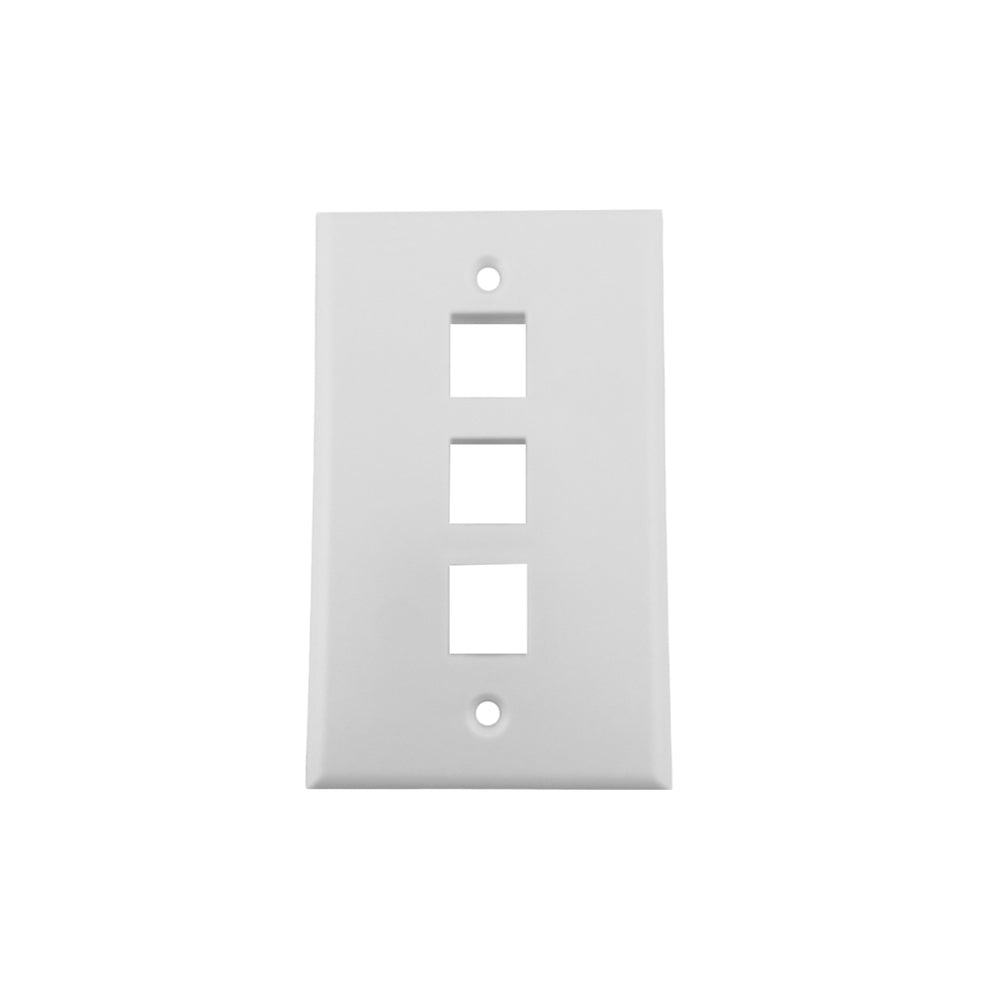 Tapa de Caja de Conexion con 3 Ranuras C878