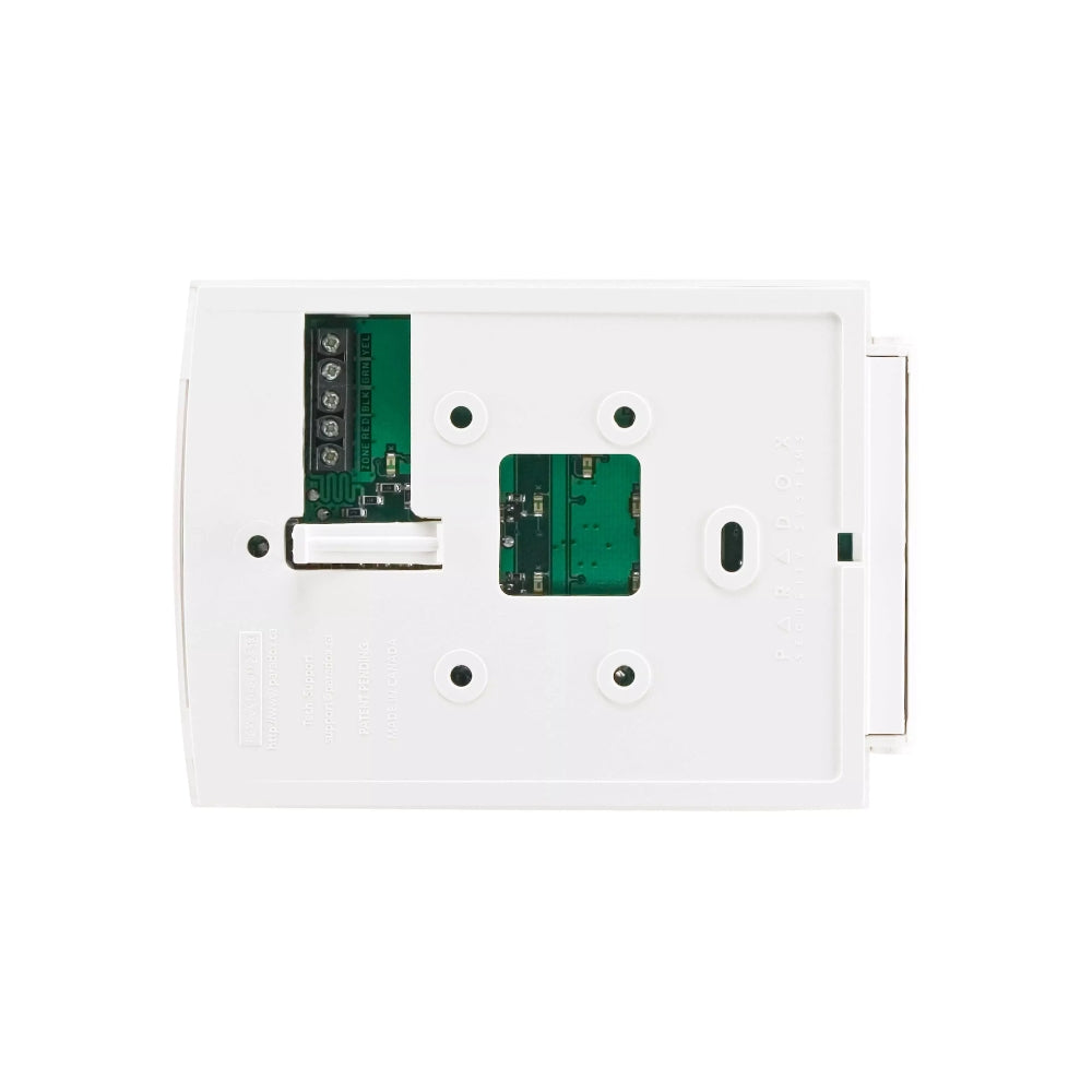 Teclado de Alarma LED Paradox Cableado de 10 Zonas y 2 particiones Iluminacion de Teclas Compatible con MG5050 y Serie SP K10H