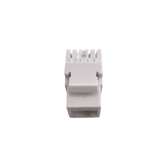 Keystone Jack Dimax Cat6 Cumple ISO IEC 11801 TIA EIA 568C color Blanco C847