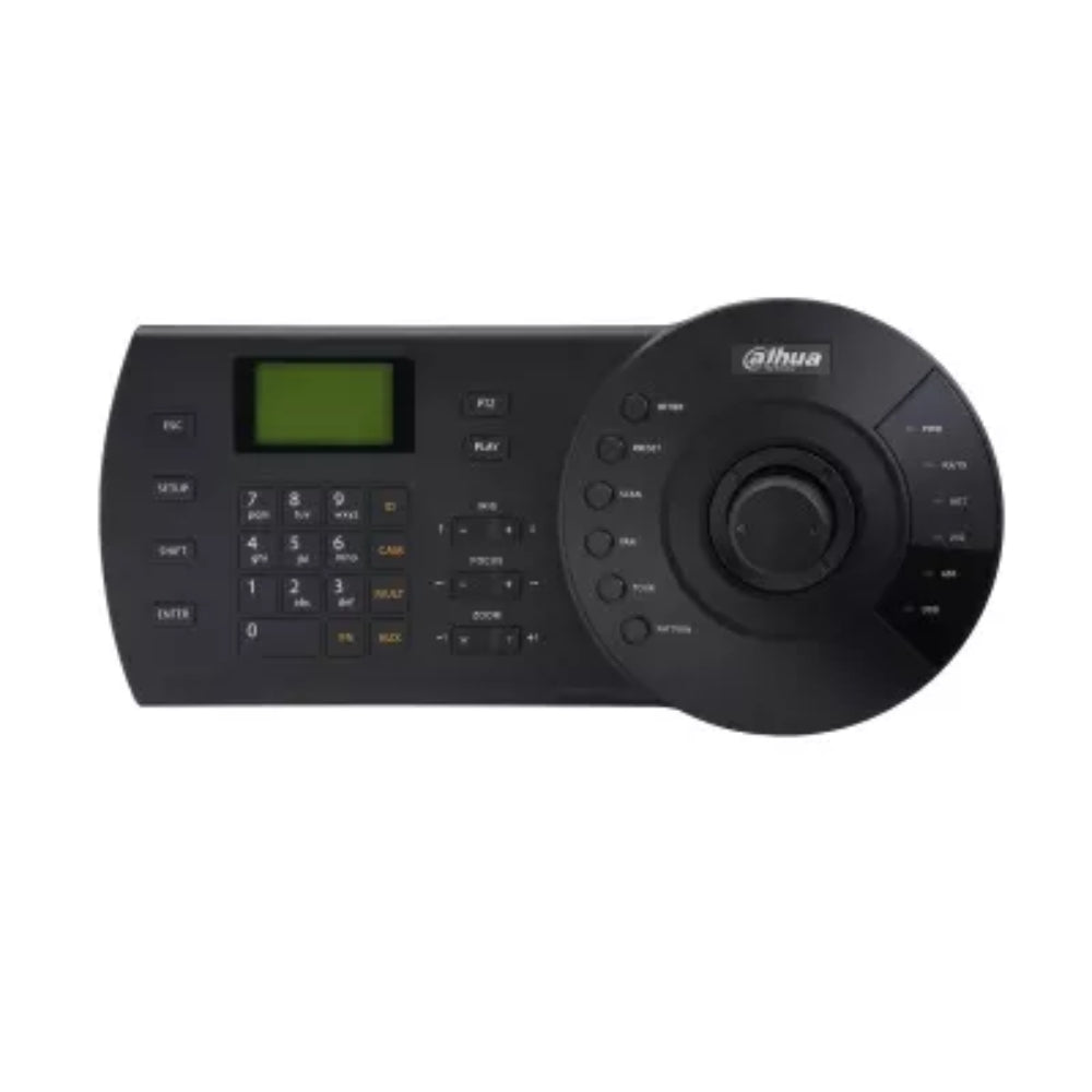 Joystick Dahua para PTZ y DVR Protocolos Pelco Dahua Puertos 1xRJ45 1xRS-232 1xRS-485 DHI-NKB1000