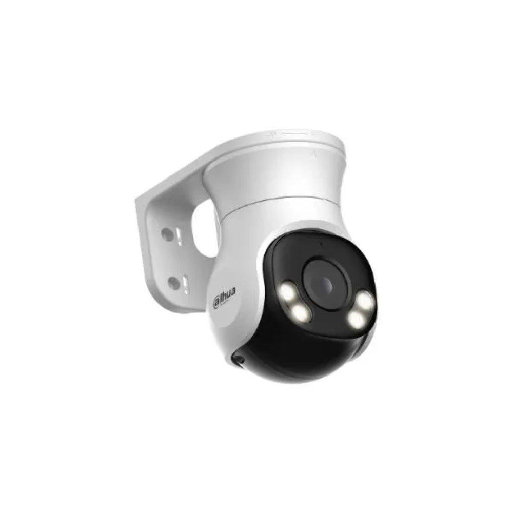 Camara Dahua HDCVI PT 2MP Full Color Plastica con Audio Lente 2.8mm IR 40 metros 30fps 1080p IP66 HAC-PT1200AN-IL-A-0280-S6
