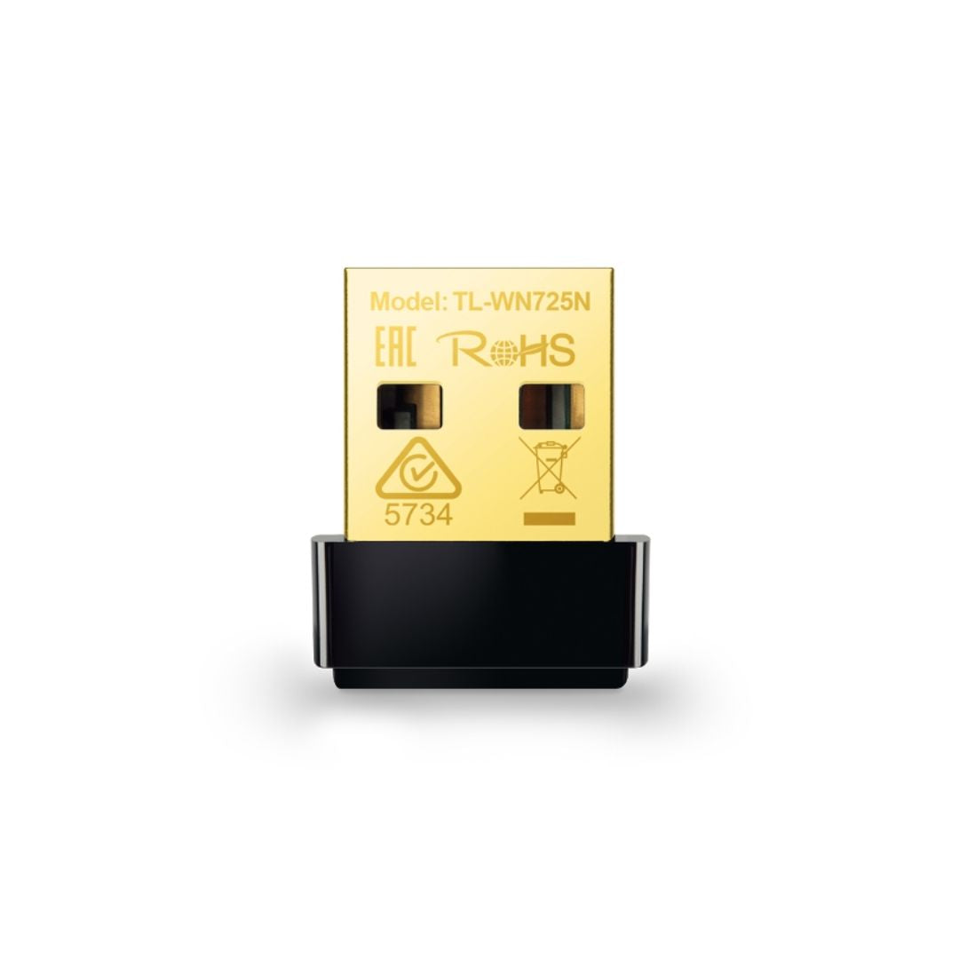 Adaptador TP-Link USB a WiFi Nano 150Mbps Modo Soft AP Seguridad WPA WPA2 TL-WN725N