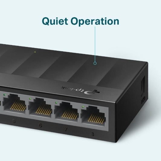 Switch TP-Link Lite Wave 8 Puertos Gigabit Carcasa de Plastico LS1008G