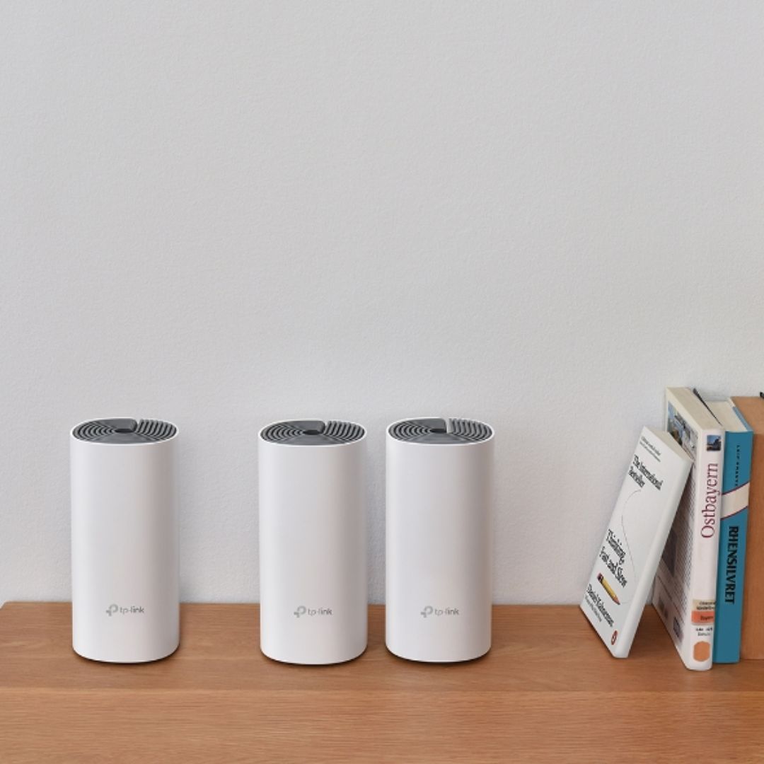 Sistema Mesh TP-Link Deco E4 (2-Pack) AC1200 Elimina Zonas Muertas Roaming Conexiones sin Lag Montaje Control Parental Compatible con Todos los Decos Modo APP DECO E4(2-PACK)