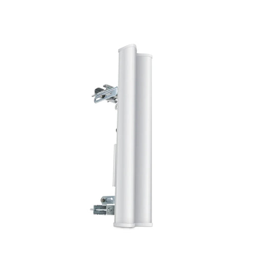 Antena Ubiquiti Sectorial Airmax Frecuencia 2.4GHz Ganancia 15dBi Incluye Conectores para Radio Cobertura Horizontal 120° Kit de Montaje Incluido UB-AM-2G15-120