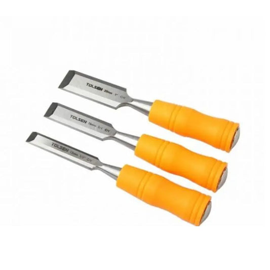 Set de 3 Cinceles de 1/2" 3/4" 1" Material CVR 25380