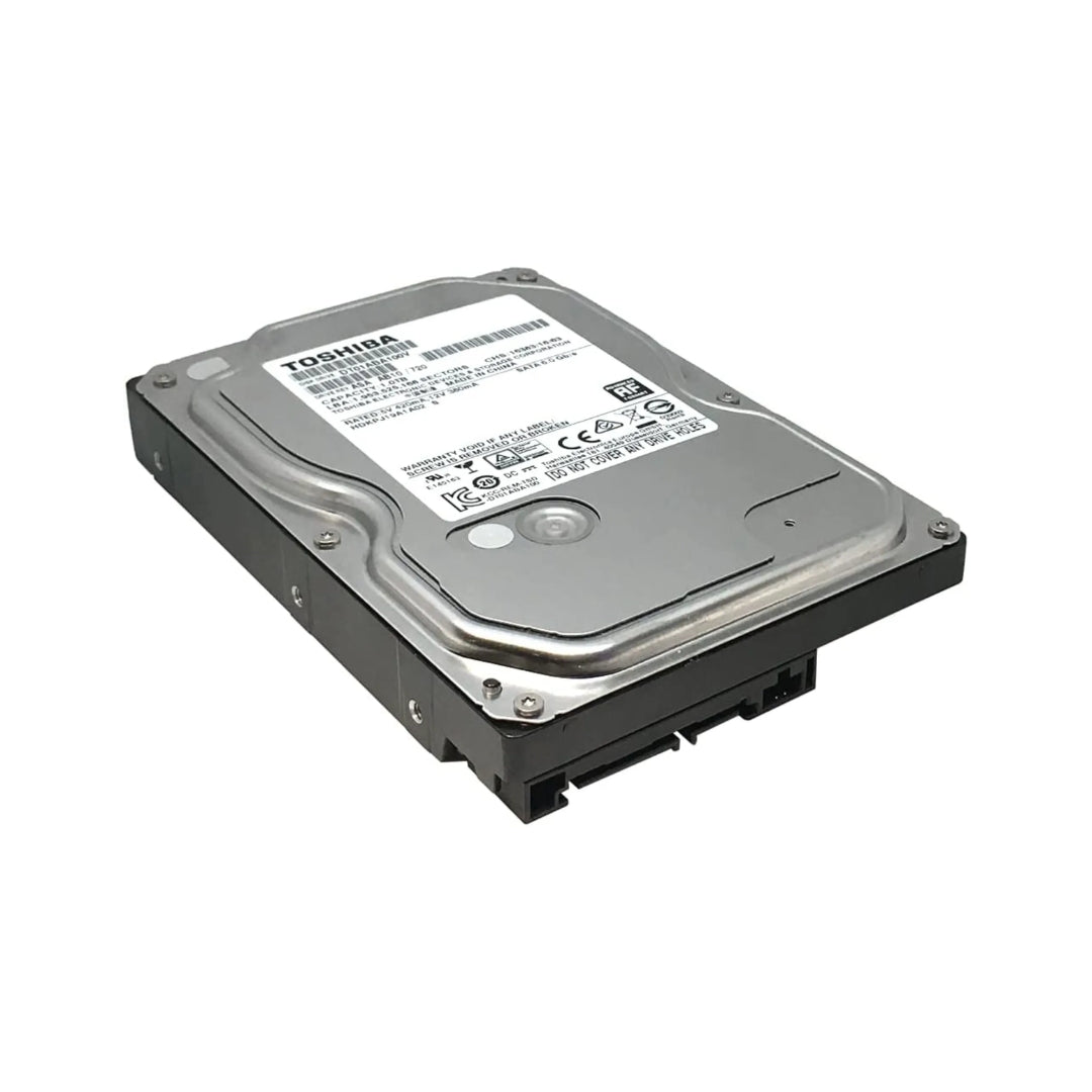 Disco Duro Toshiba 1TB 5700RPM Cache 32MB Sata 6Gbps Optimizado para Grabador de Alto Consumo Funciona 24/7 Reacondicionado DT01ABA100V