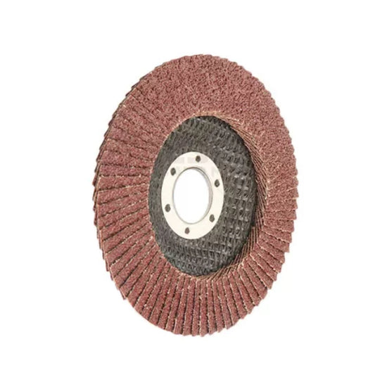 Disco Flap Tolsen de Grano #40 de 4-1/2" 115x22.2mm para Acero y Madera color Rojo 77211