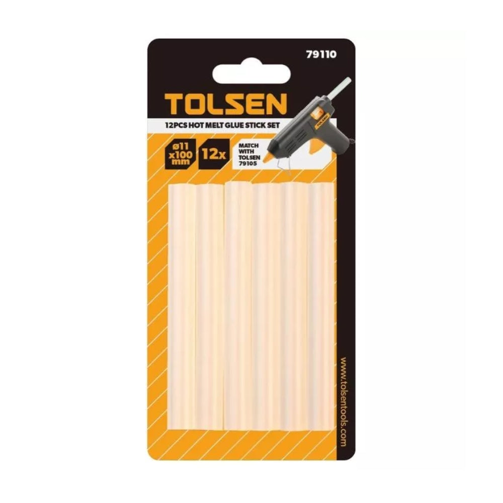 Set de 12 Barras de Silicona de 11x100mm 79110