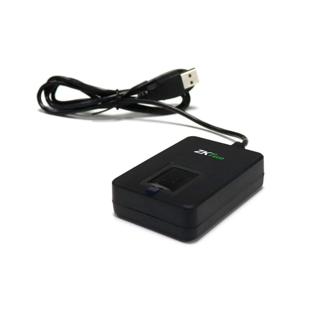 Lector de Huella Digital Zkteco Comunicacion USB Facil Acceso para Cualquier Dedo LED Indicador de Estado Resolucion 500Dpi USB-2.0 ZK9500