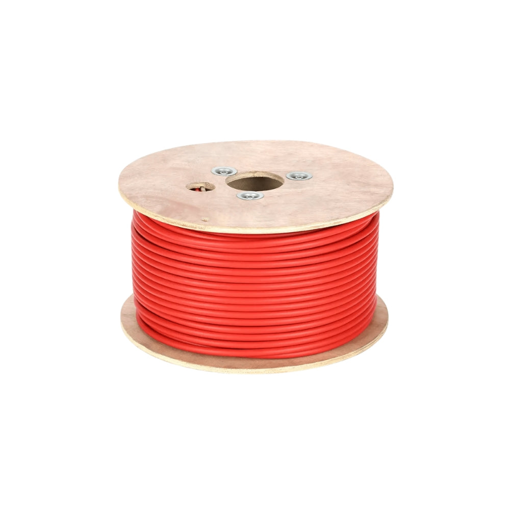 Cable Solar Dimax 4mm2 Rollo de 100 metros Cobre Estañado con Aislamiento XLPO Libre de Halogenos LSZH 1.5KV Nominal EN 50618:2014 IEC 62930 H1Z2Z2-K color Rojo C963