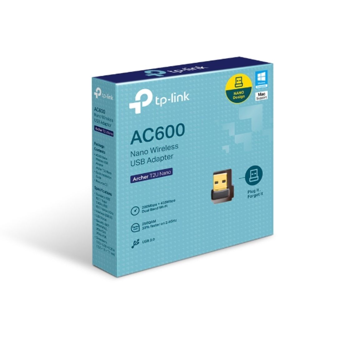 Adaptador USB a WiFi TP-Link N600 Doble Banda Antenas Integradas Omnidireccionales TL-WN8200ND