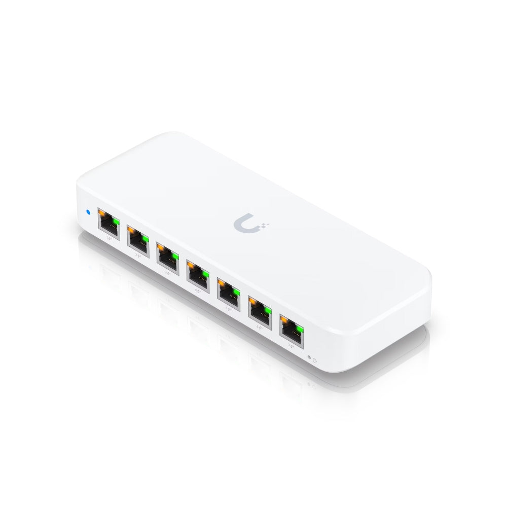 Switch Ubiquiti Ultra 60Wattts 8 Puertos 1xGigabit PoE++ 7xGigabit PoE+ Switching 16Gbps Capa 2 UB-USW-ULTRA-60W