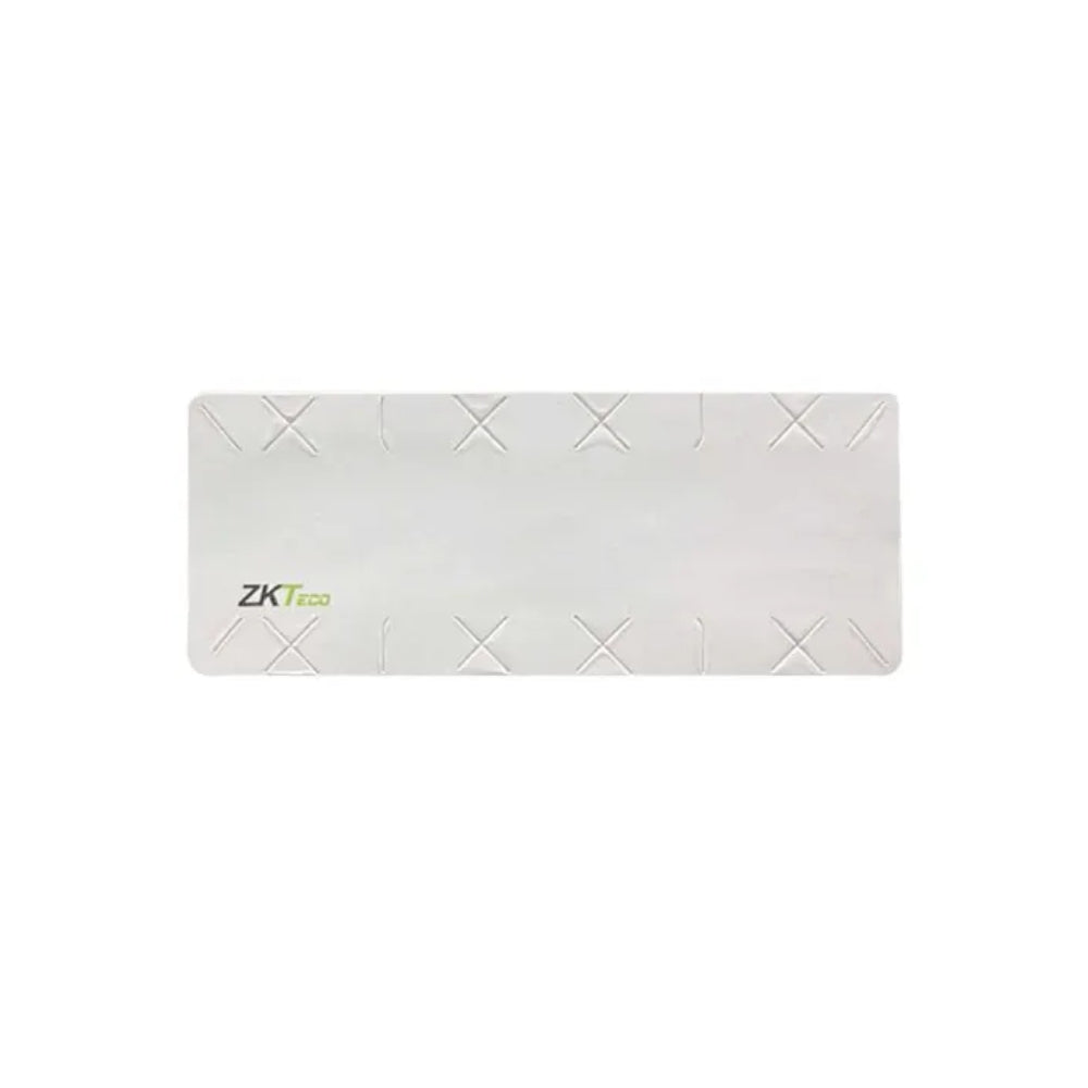 Tag Zkteco para Parabrisas UHF 915MHz Frecuencia Unica de Trabajo Se puede pegar en el Parabrisas Logo en Blanco X00602027