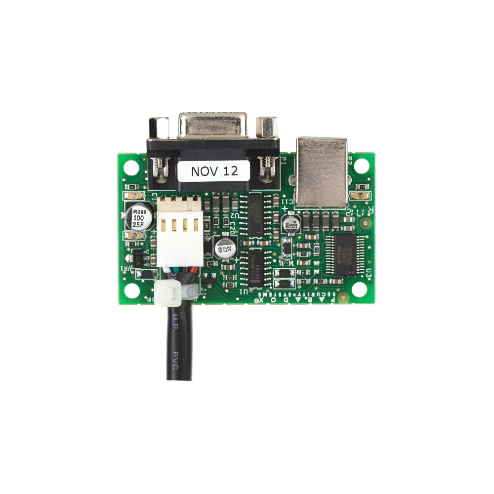 Interface de Comunicacion Paradox para Programar o Actualizar los Paneles mediante Software Puerto USB y Serial DB9 USB-307