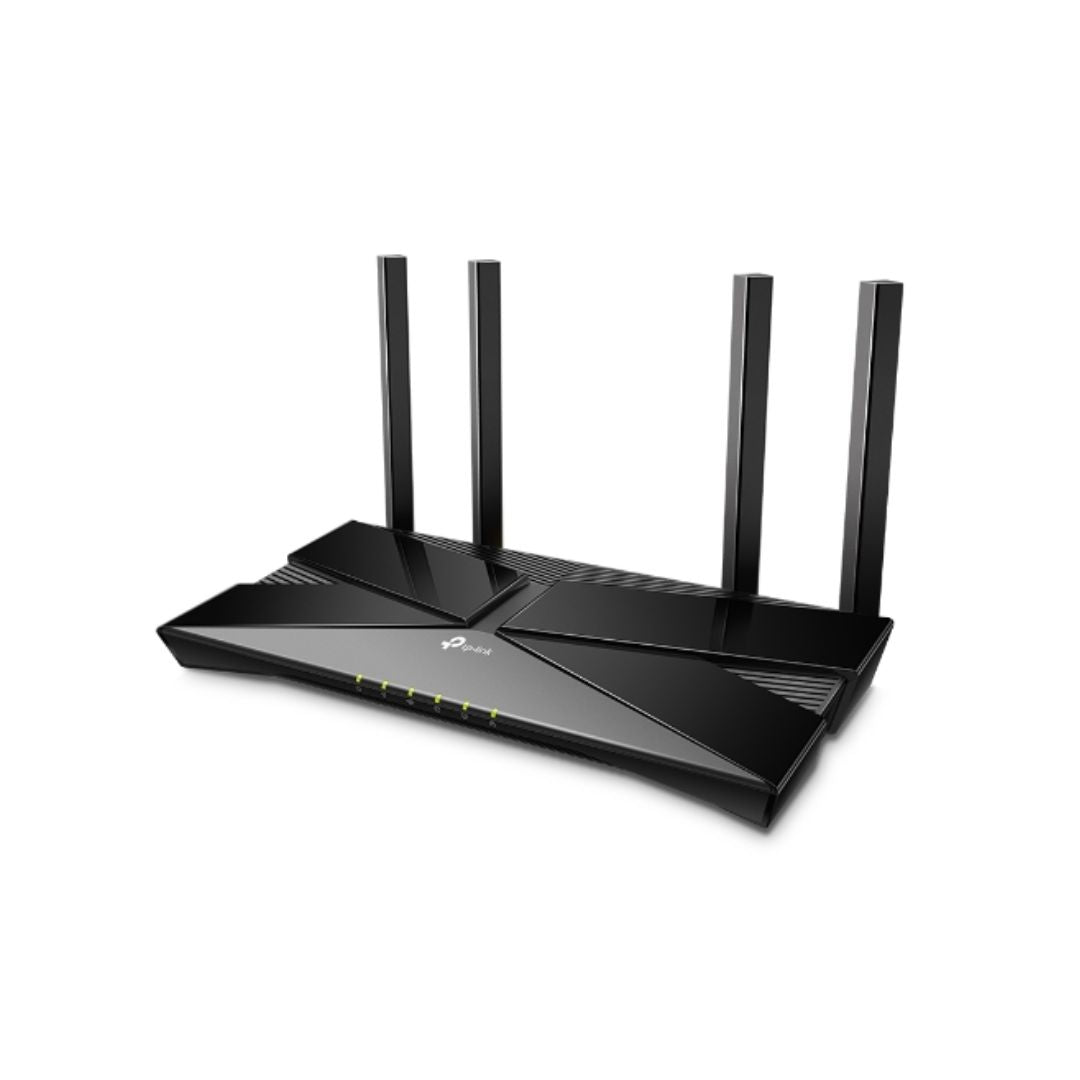 Router TP-Link Inalambrico AX1800 WiFi 6 CPU Quad Core 4 Antenas Doble Banda 2.4 y 5GHz 1xWAN 4xLAN 1xUSB 3.0 ARCHER AX20
