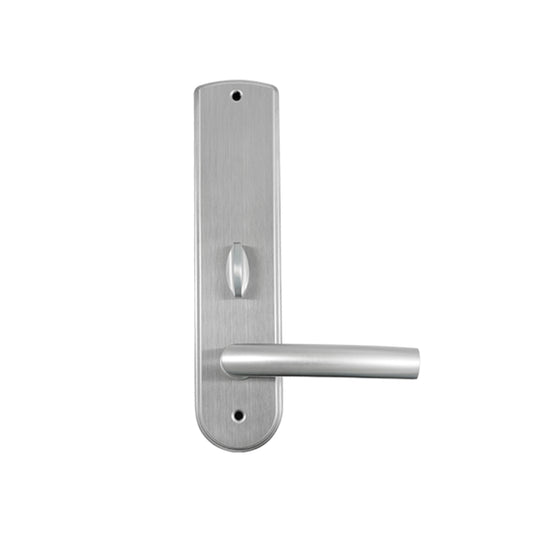 Cerradura para Hotel Zkteco Acero Inoxidable Diametro 40 a 55mm Alimentacion 4 Pilas AA Color Plateado LH3000- Left