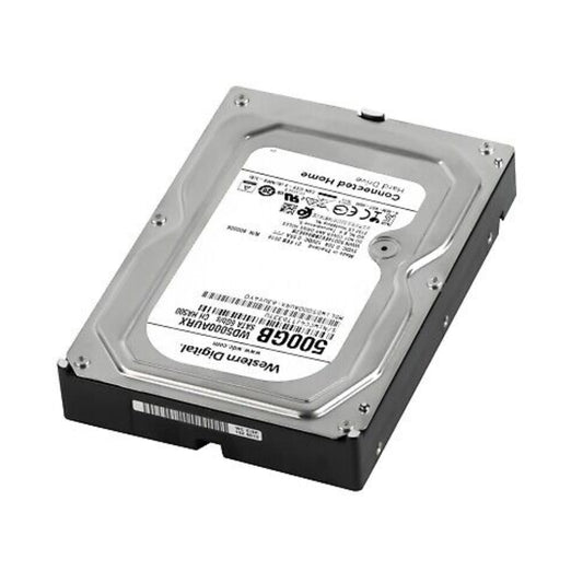 Disco Duro Western Digital Verde 500GB 5400RPM Sata 6Gbps 3.5" Trabajo 24/7 Cache 64MB para Video Vigilancia Reacondicionado WD5000AURX