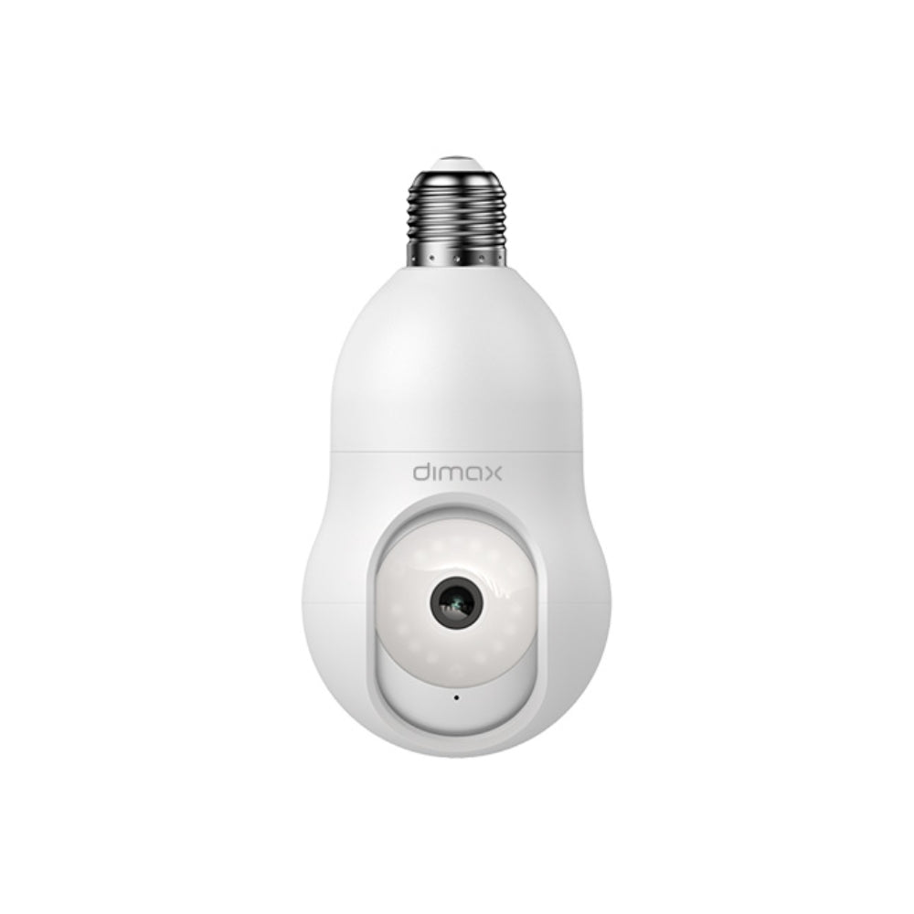 Camara Dimax Socket para Interior PTZ 4MP Detecta Movimiento Audio 2 Vias Micro SD hasta 128GB Vision Nocturna Rosca E27 G105