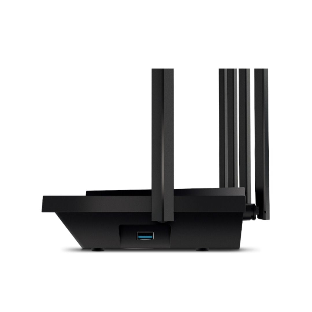 Router TP-Link Inalambrico AX5400 6 Antenas Doble Banda 2.4 y 5GHz 1xWAN 4xLAN MU-MIMO Hasta 100 Dispositivos ARCHER AX72