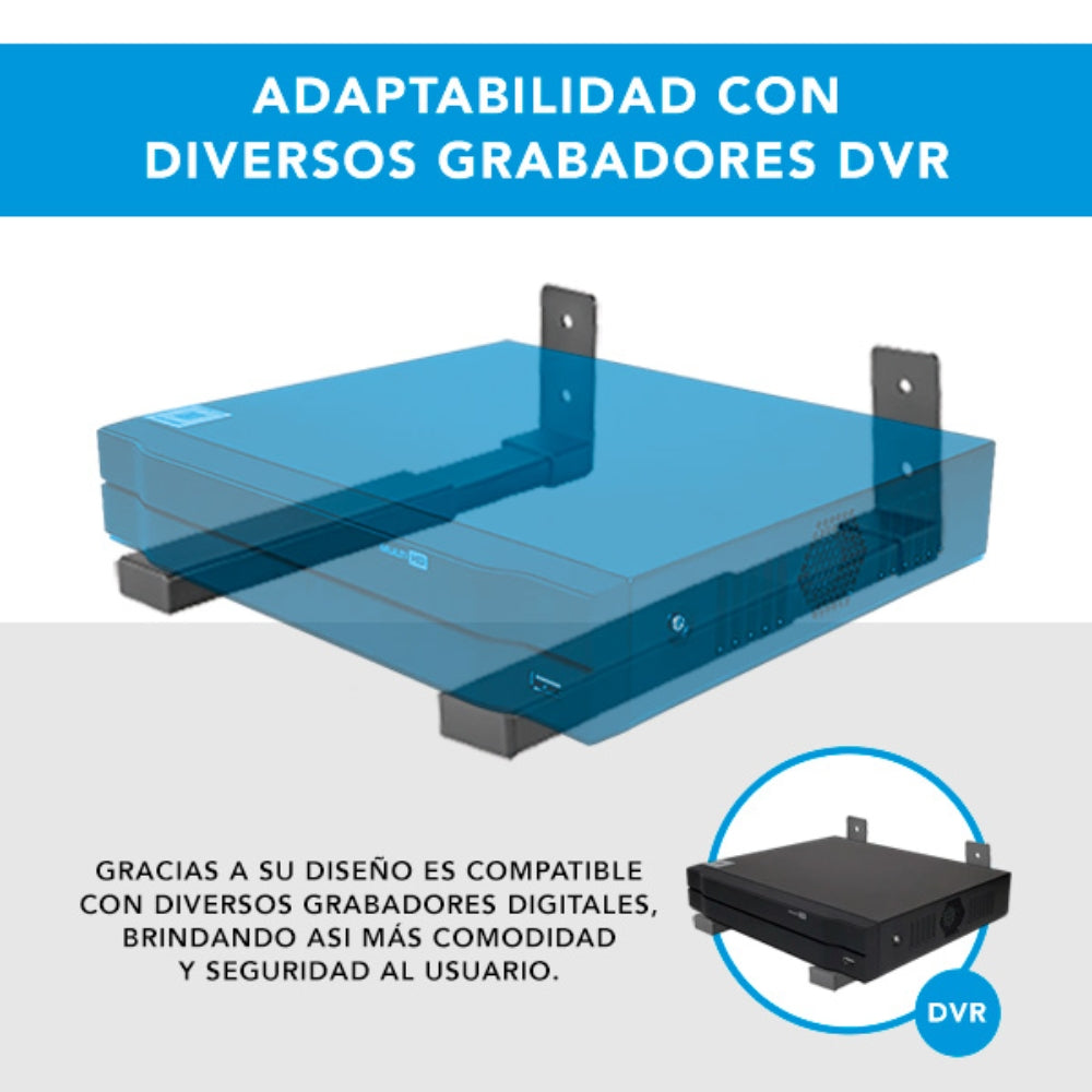 Soporte de pared Dimax para Barra de Sonido de 7" a 10.5" Soporta 13Kg 29Lb Rango de Profundidad 18-29cm B021