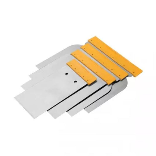 Set de 4 Raspadores de Pared Tolsen Medidas 50 80 100 y 120mm 40008