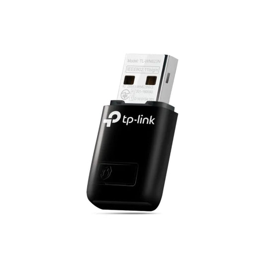 Adaptador USB TP-Link a WiFi 802.11 B/G/N hasta 300Mbps USB 2.0 Antena Integrada TL-WN823N