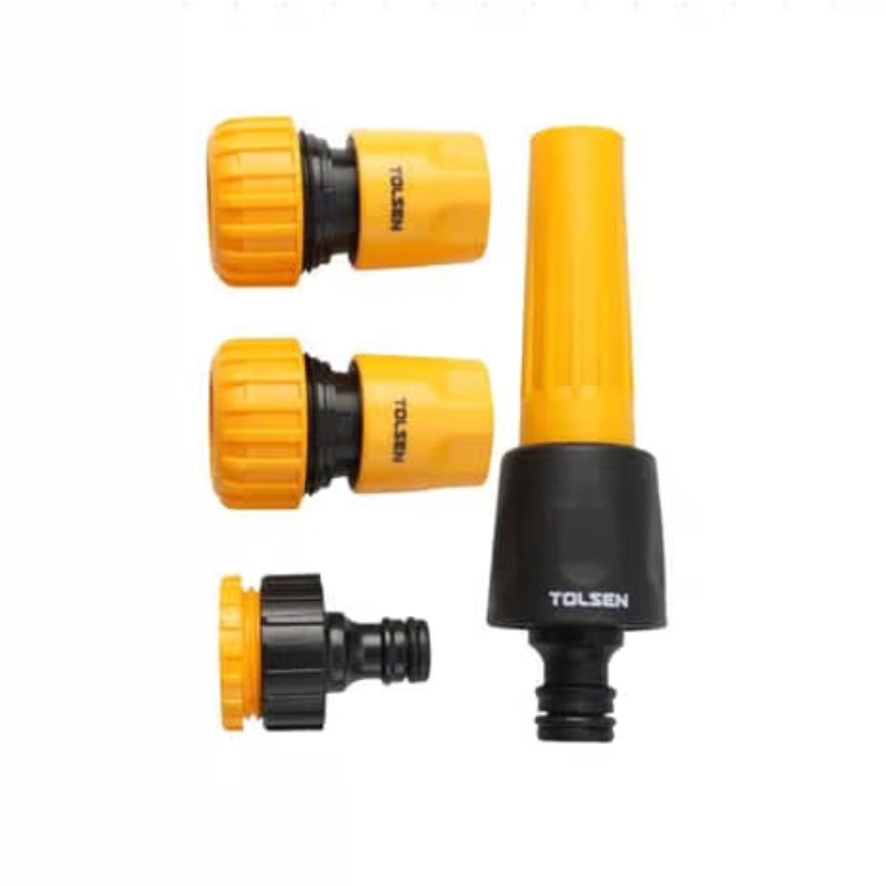 Set de 4 Conectores de Manguera Tolsen de 3/4" 57171