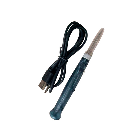 Soldador Dimax Electrico Portatil USB 5V 8Watts Indicador LED Punta de Larga Duracion Incluye Accesorios Y009