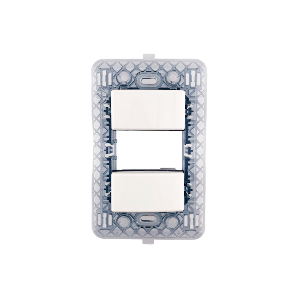 Interruptor Dimax 2 Puntos 10 Amp color Blanco Z003