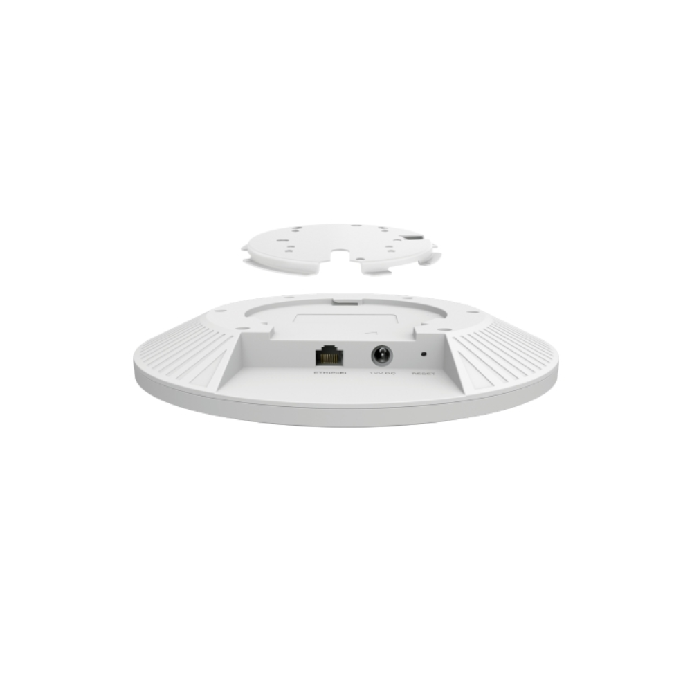 Access Point TP-Link AX5400 WiFi6 Omada Mesh Doble Banda 5400Mbps 1 Puerto 2.5Gb MU-MIMO Roaming de Usuarios Hotspot 16SSID Portal Cautivo EAP670
