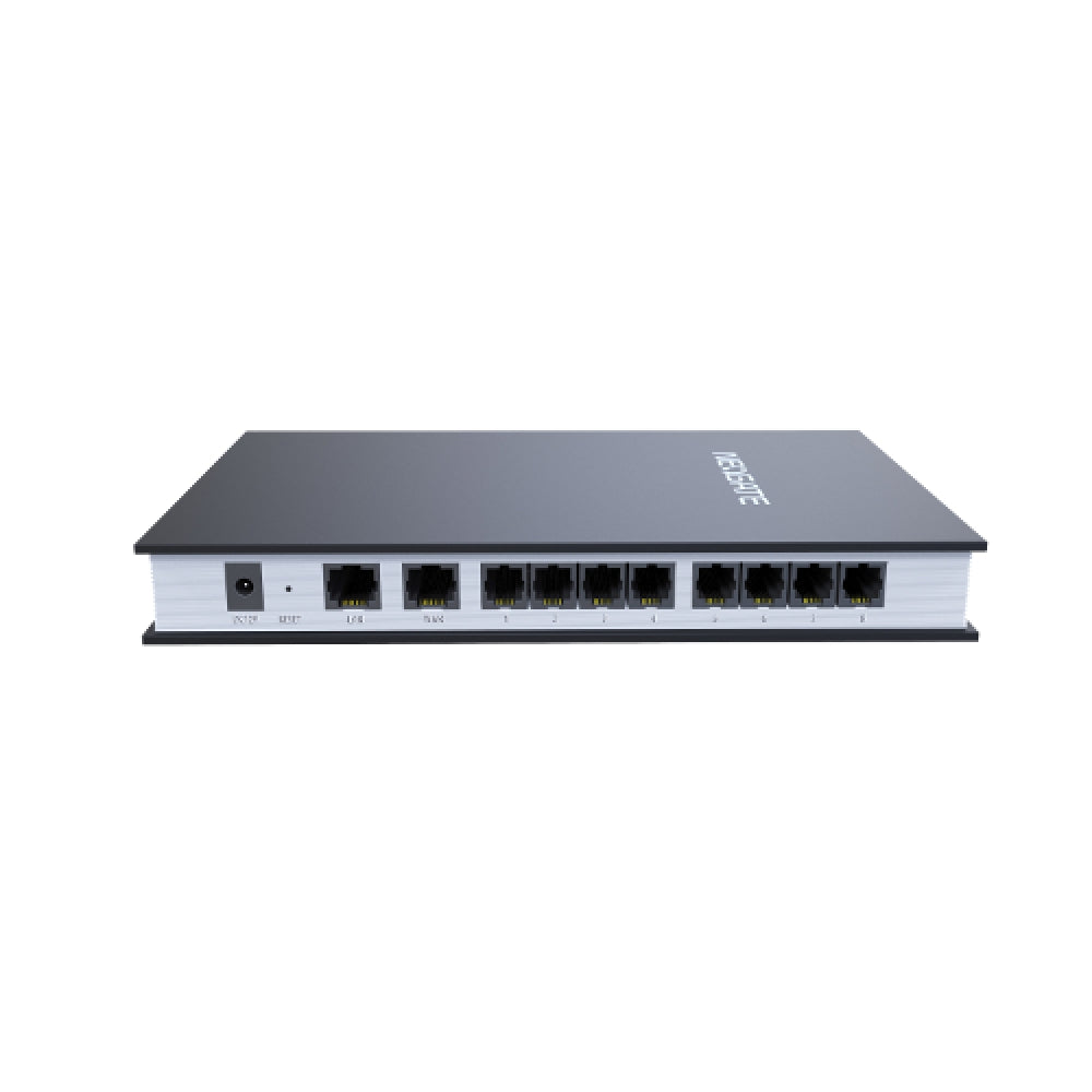 Gateway Yeastar 8xPuertos FXS 1xMicro USB 1xEthernet 100Mbps Protocolo SIP Conferencia a 3 Codecs G.711, G.729A,B TA800