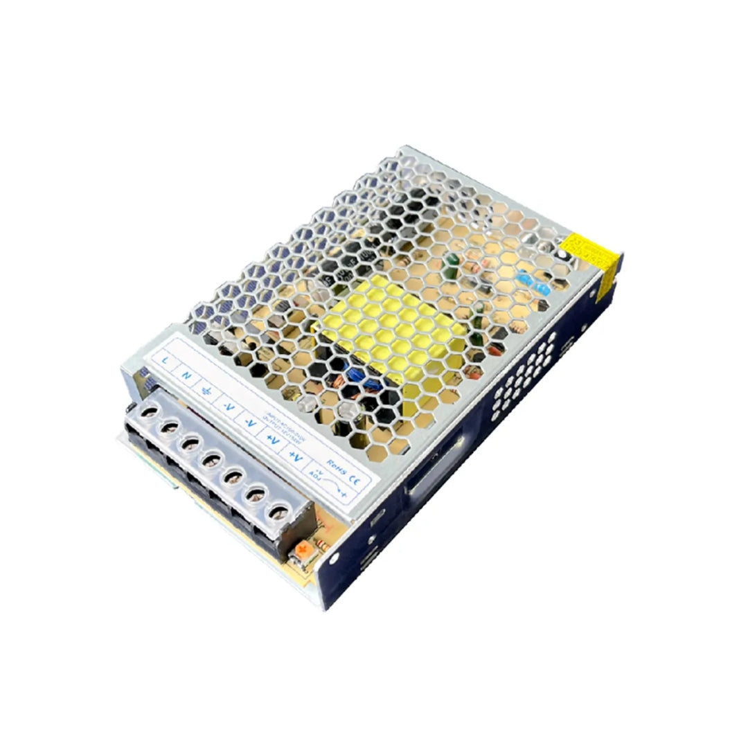 Fuente de Poder Dimax Tipo Rejilla Salida 12Vdc 10Amp Potencia Nominal 150Watts Material Aleacion de Aluminio IP55 Z038