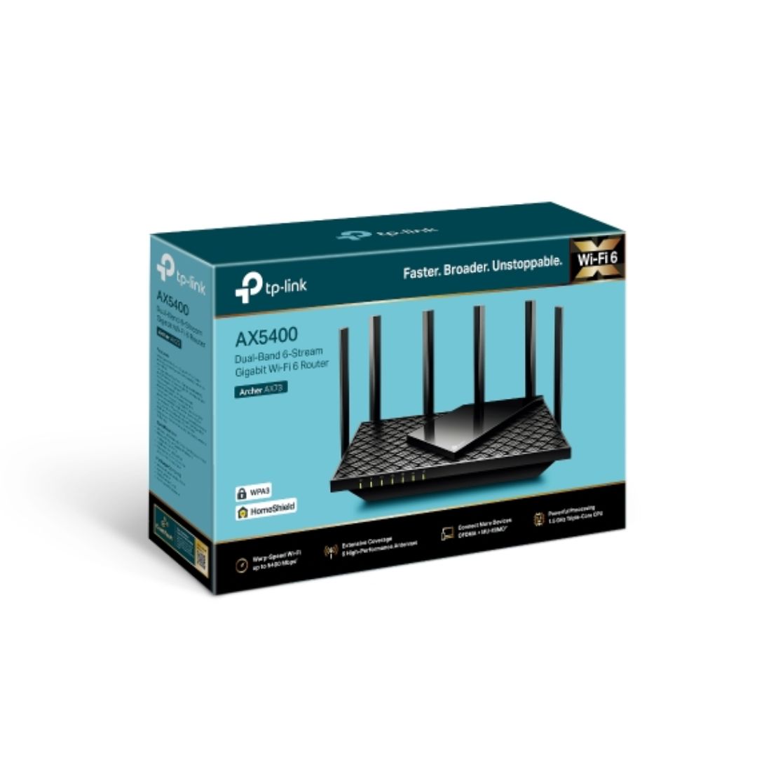 Sistema Mesh TP-Link Deco X55 (3-Pack) WiFi 6 CPU Dual Core 3xGiga Router AP Roaming Conexiones sin Lag Control Parental Deco APP Deco X55(3-pack)