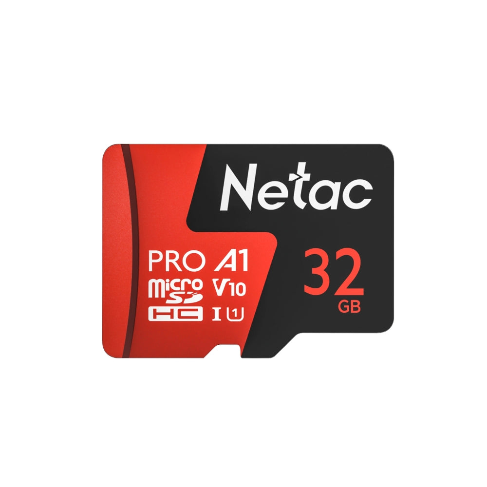 Memoria Micro SD Netac 32GB Extreme Pro SDXC V30 A1 Clase 10 hasta 100MBps Si Incluye Adaptador a SD NT02P500PRO-32G-R