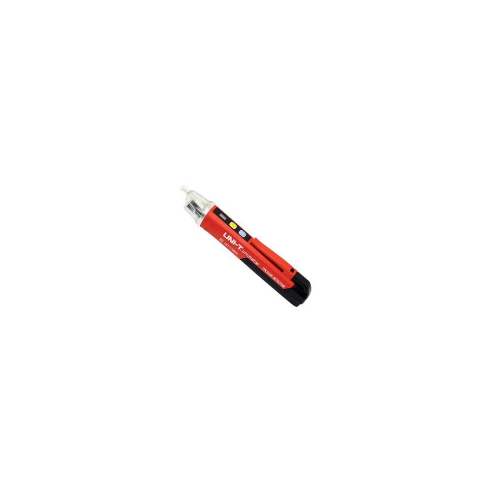 Detector de Voltaje Uni-t 90 a 1000 VAC 50 60 Hz Indicador Audible y Visual Linterna LED UT12S-ROW