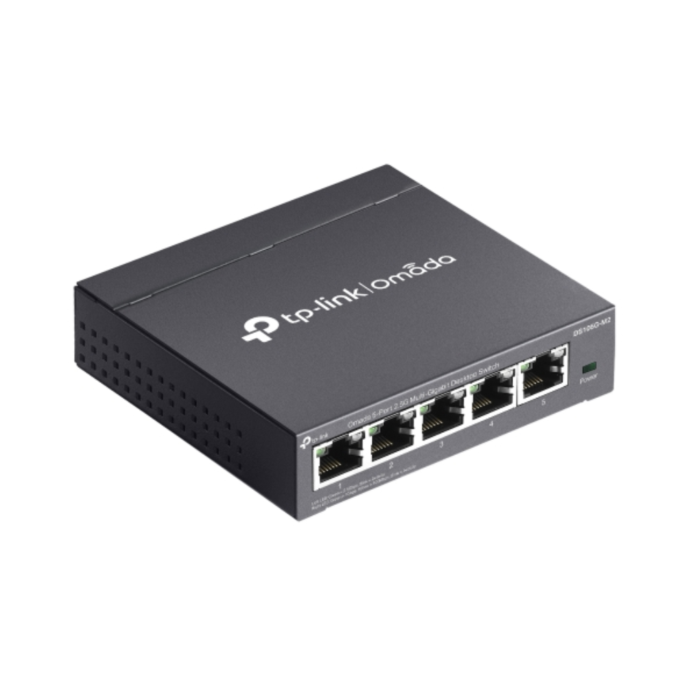 Switch TP-Link Omada 5 Puertos 2.5Gigabit Conexiones NAS 2.5G DS105G-M2