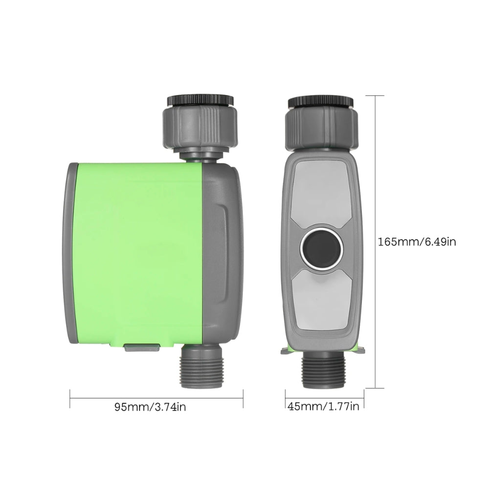 Control de Riego Dimax para Agua Inteligente Conexion Bluetooth Modo Dual de Riego y Nebulizacion Presion de Agua de 0.5 a 8 Bar Flujo de Agua 5 a 35 Litros IP54 R313