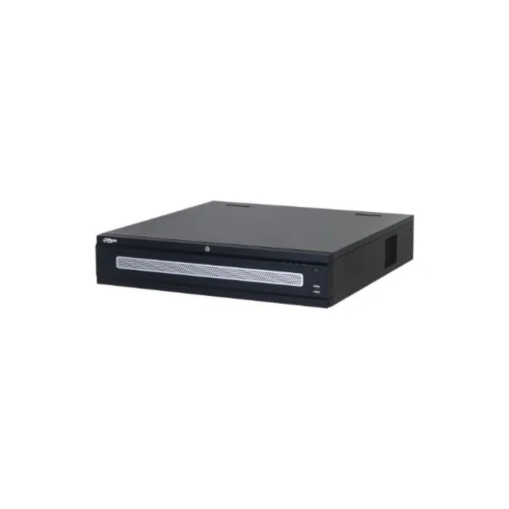 Grabador IP Dahua de 64 Canales Ultra 4K Max 1024/1024/800Mbps Soporta RAID 0/1/5/6/10 SMD Plus Metada ANRP Conteo de Personas 8xHDDhasta 16TB ONVIF DHI-NVR608H-64-XI