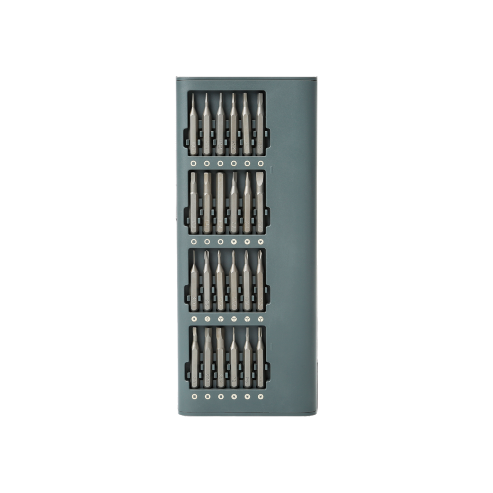 Destornilladores Dimax Kit 51en1 Estuche y Mango de Aleacion de Aluminio Magnetizador y Desmagnetizador incluido Y003