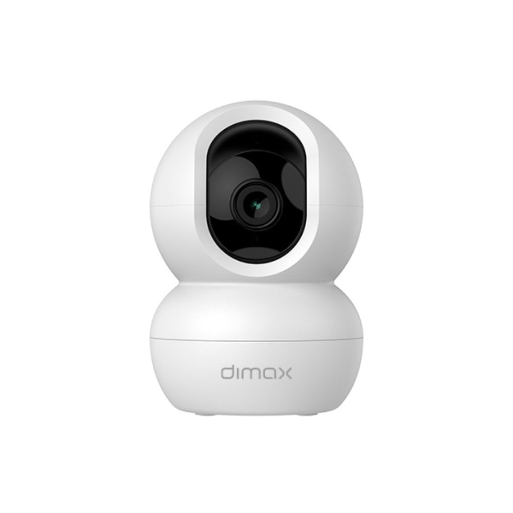 Camara Inteligente Dimax para Interior 3MP WiFi Detecta Movimiento Audio 2 Vias Micro SD hasta 128GB Vision Nocturna G104