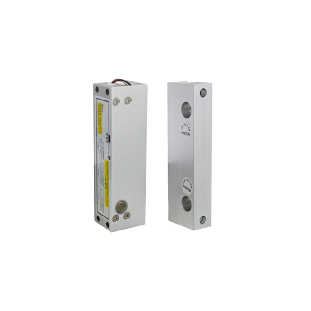 Chapa Electrica Dimax Electrobolt Derecha para Puerta Blindex No necesita Bracket Tamaño 170x49x43mm C778