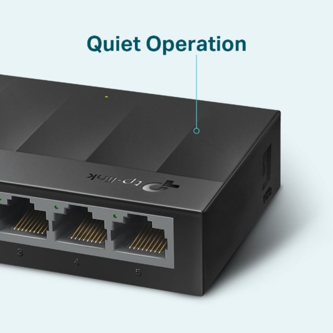 Switch TP-Link Lite Wave 5 Puertos Gigabit Carcasa de Plastico LS1005G